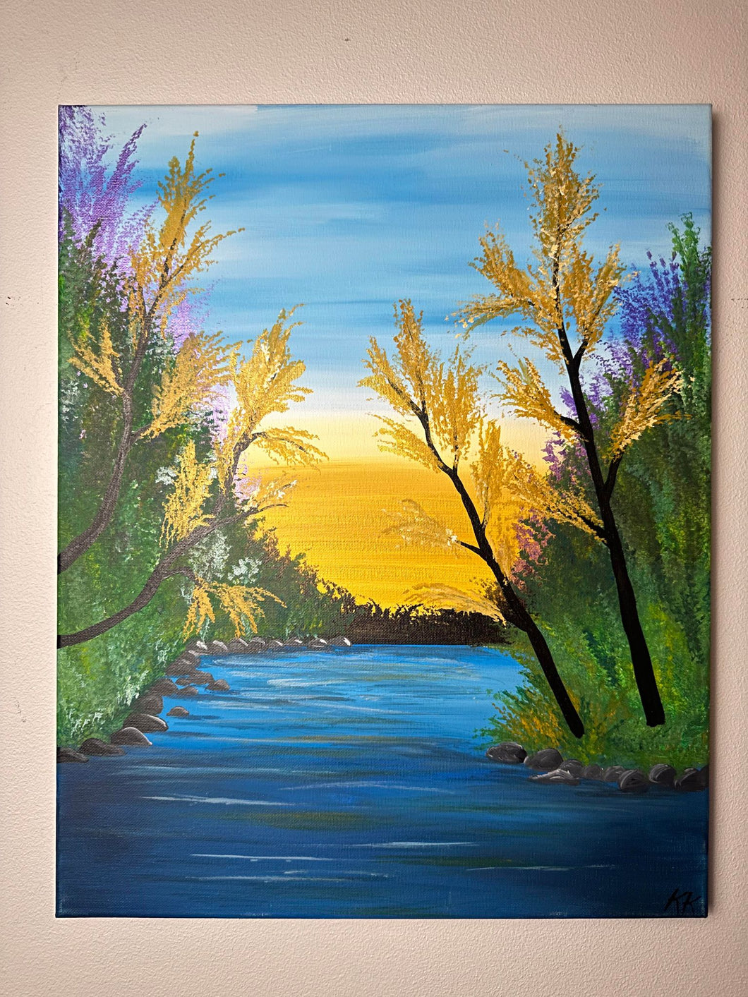 Acrylic on Canvas 16