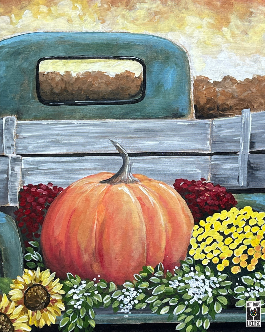 Pride of the Patch Paint Night w.Food & Beverages Wednesday, October 1 from  6:30 - 9:00